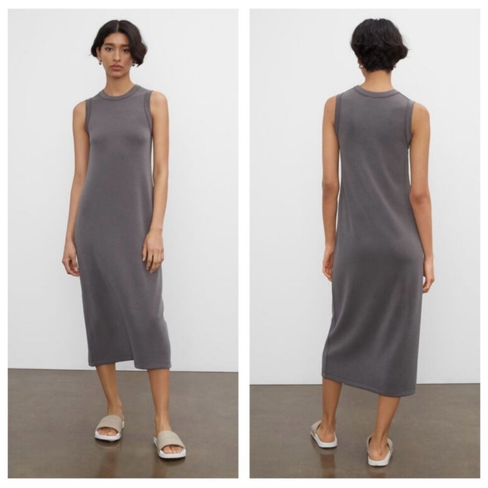✨SOLD✨ Club Monaco Charcoal Maxi Midi Knit Dress